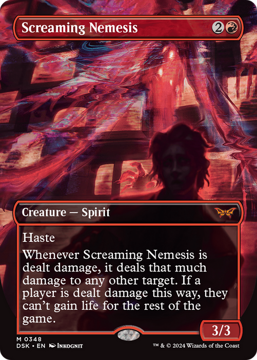 Screaming Nemesis (DSK-348) - mythic (Borderless)