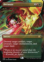 Decimate (DMR-444) - rare (Borderless)