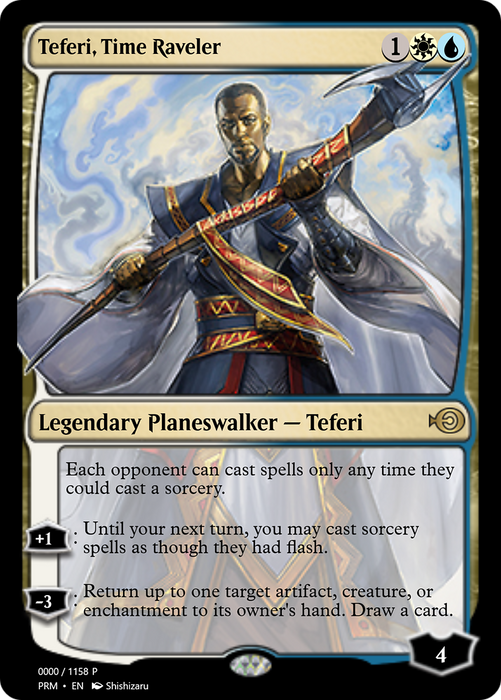 Teferi, Time Raveler (PRM-72233) - rare - Foil