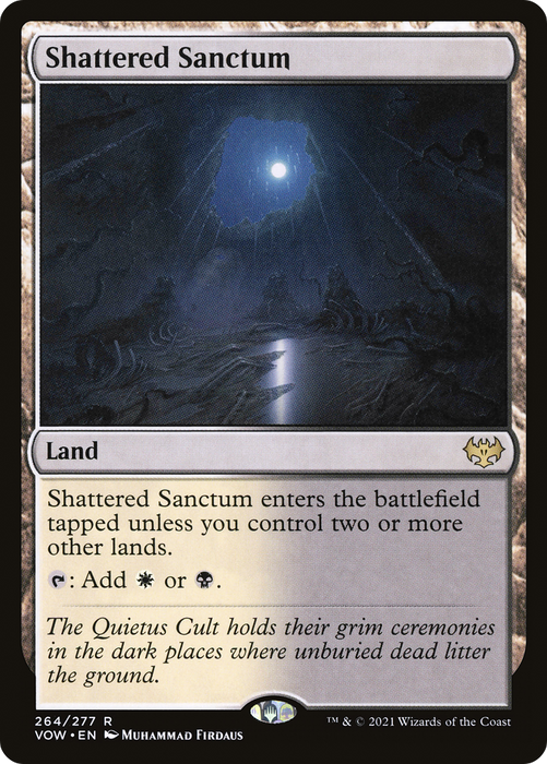 Shattered Sanctum (VOW-264) - rare