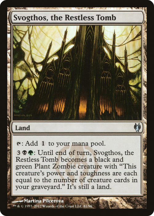 Svogthos, the Restless Tomb (DDJ-081) - uncommon