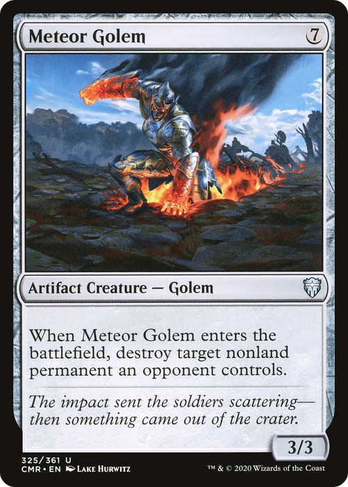 Meteor Golem (CMR-325) - uncommon