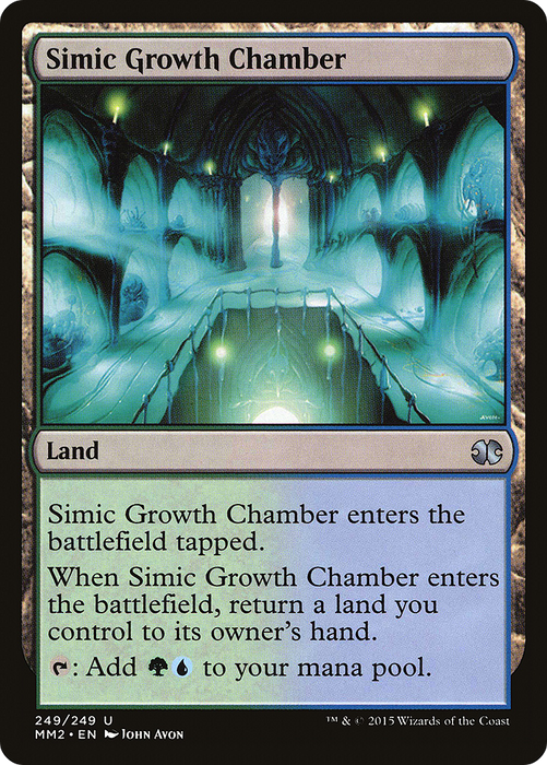 Simic Growth Chamber (MM2-249) - uncommon