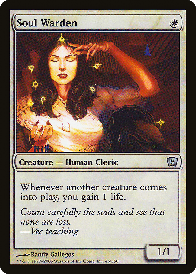 Soul Warden (9ED-46★) - uncommon - Foil