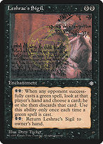 Leshrac's Sigil (ICE-144) - uncommon