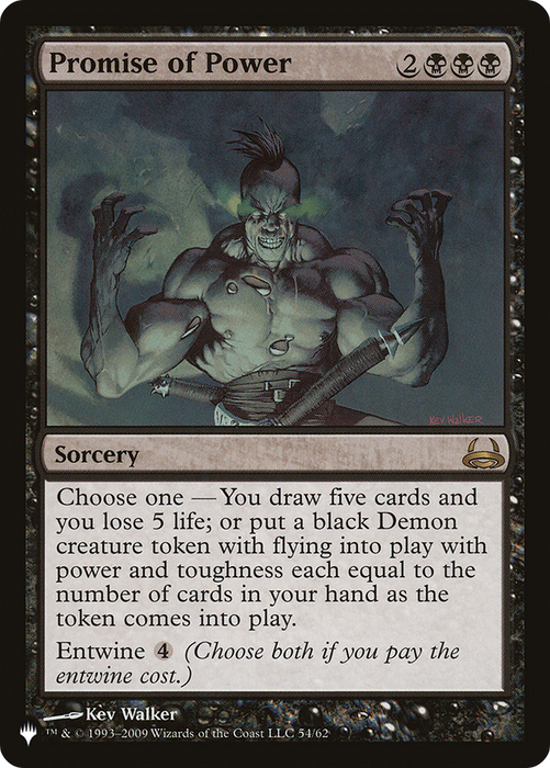 Promise of Power (LIST-DDC-54) - rare