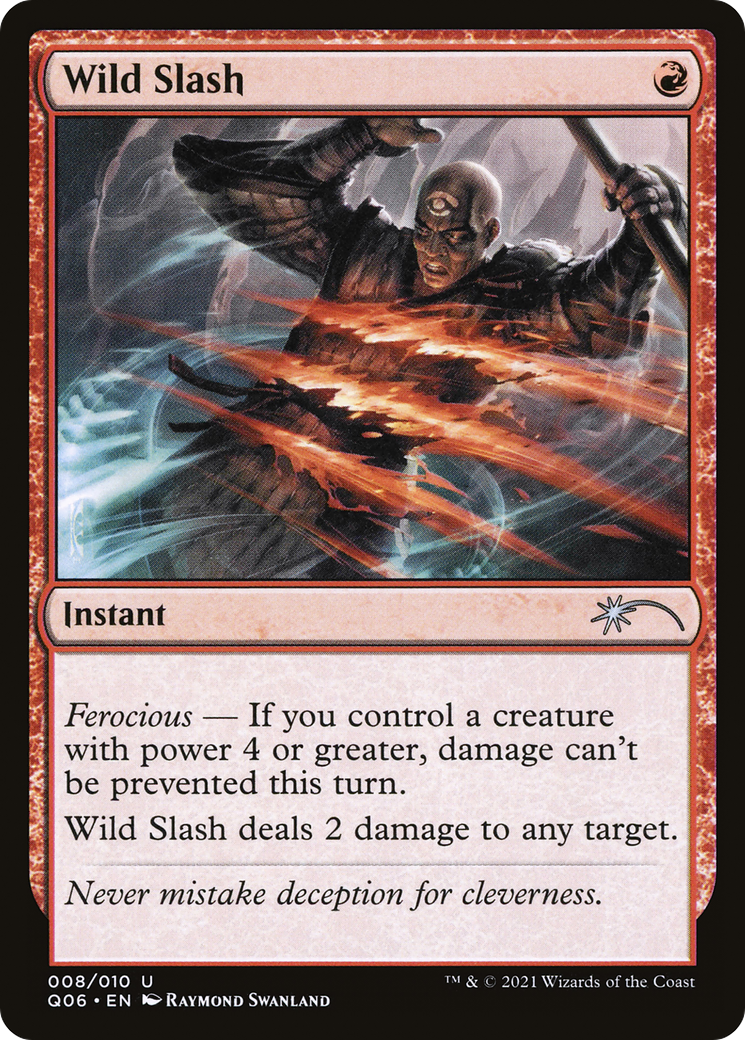 Wild Slash (UMP-008) - uncommon
