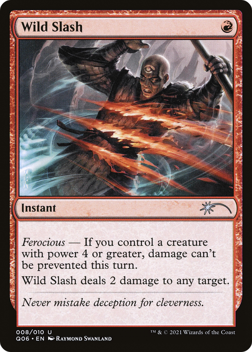 Wild Slash (UMP-008) - uncommon