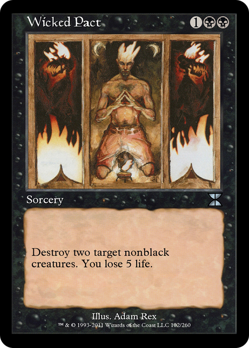 Wicked Pact (ME4-102) - uncommon