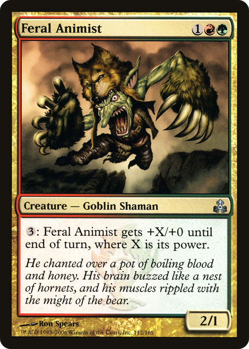 Feral Animist (GPT-112) - uncommon