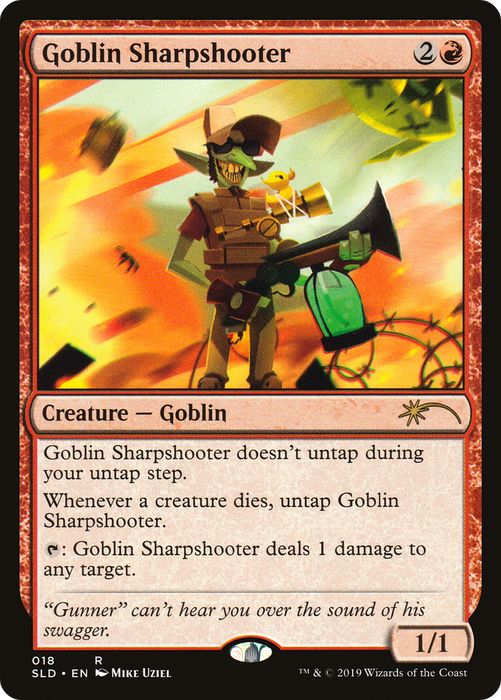 Goblin Sharpshooter (SLD-018) - rare
