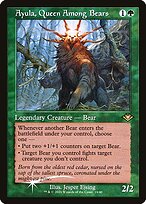 Ayula, Queen Among Bears (MH1-019) - rare - Etched Foil