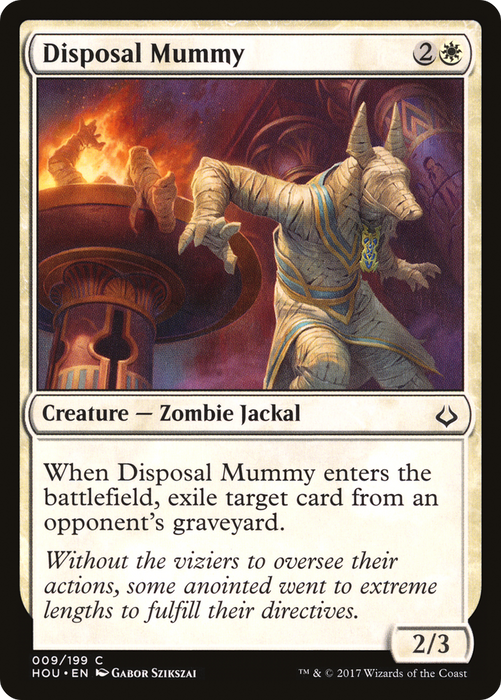 Disposal Mummy (HOU-009) - common - Foil