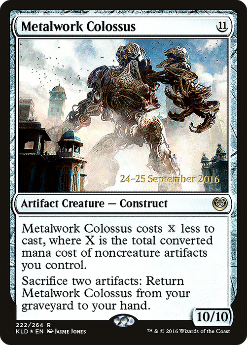 Metalwork Colossus (PRE-222S) - rare - Foil