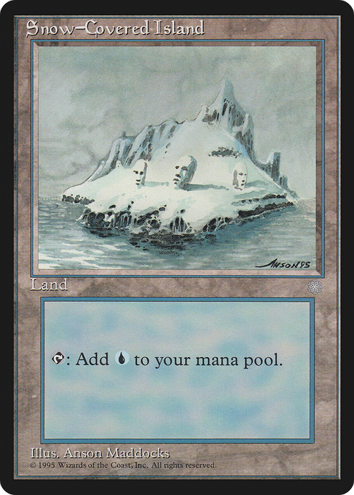 Snow-Covered Island (ICE-371) - common