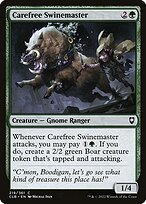 Carefree Swinemaster (CLB-219) - common - Foil