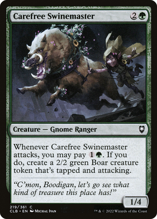 Carefree Swinemaster (CLB-219) - common