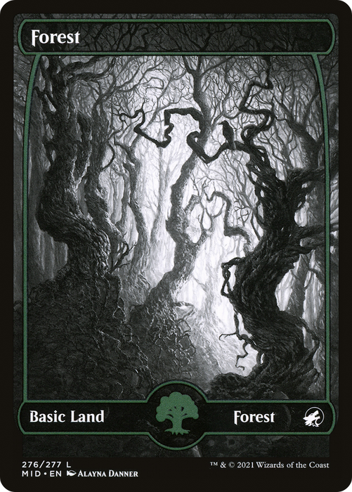 Forest (MID-276) - common: (Full Art, Showcase)