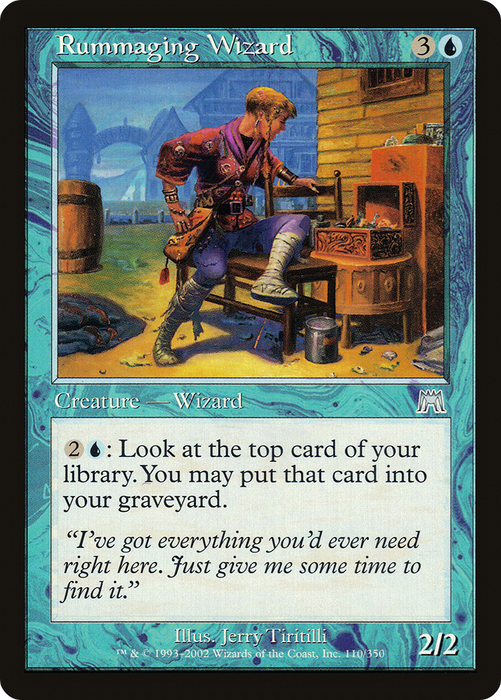 Rummaging Wizard (ONS-110) - uncommon