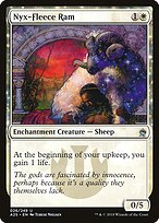 Nyx-Fleece Ram (A25-026) - uncommon: (enchantment)