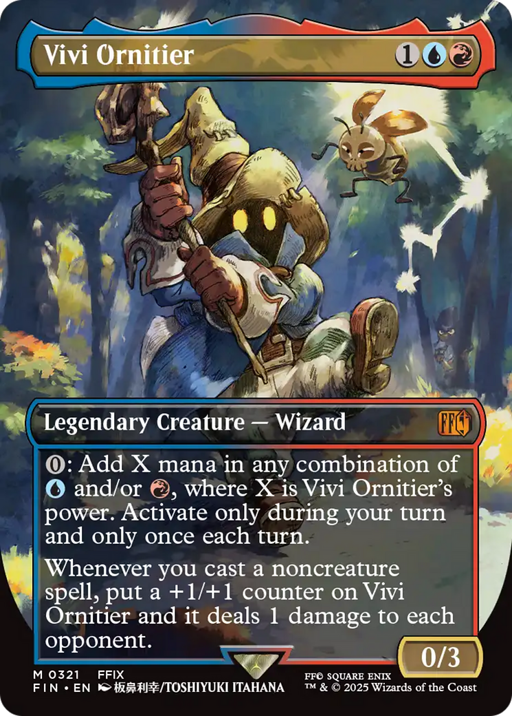Vivi Ornitier (Borderless) (FIN-321) - mythic - Foil