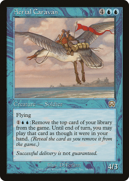 Aerial Caravan (MMQ-058) - rare - Foil