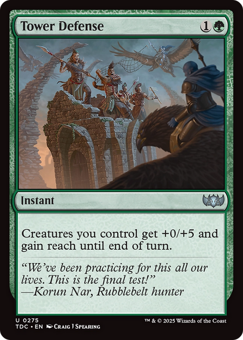 Tower Defense (TDC-275) - uncommon