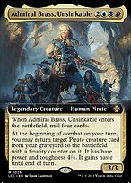 Admiral Brass, Unsinkable (LCC-025) - mythic: (Extended Art)