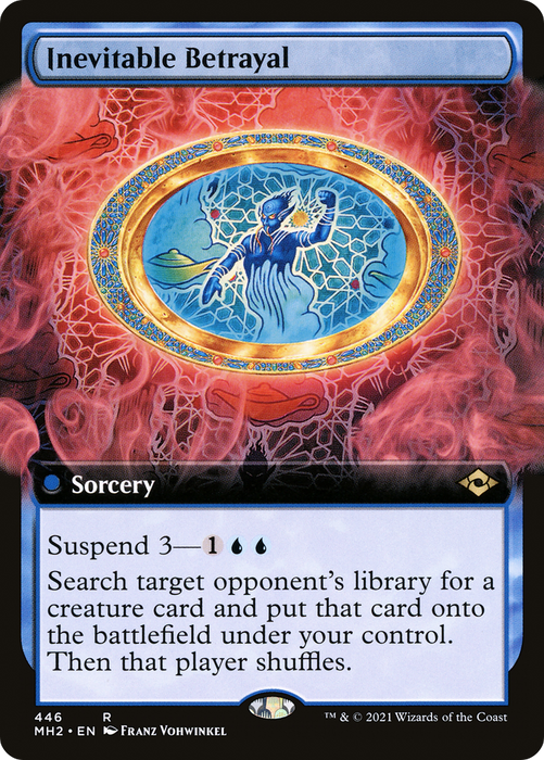 Inevitable Betrayal (MH2-446) - rare: (Extended Art)