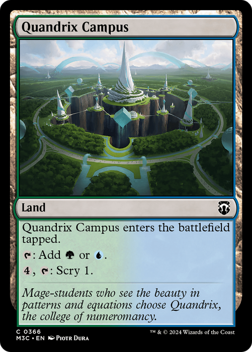 Quandrix Campus (M3C-366) - common - Foil