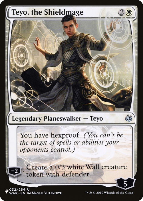 Teyo, the Shieldmage (LIST-WAR-32) - uncommon