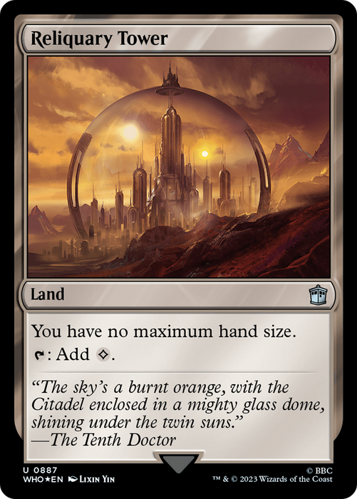 Reliquary Tower (WHO-887) - uncommon - Foil