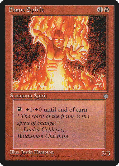 Flame Spirit (ICE-184) - uncommon