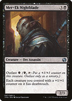 Mer-Ek Nightblade (IMA-097) - uncommon - Foil