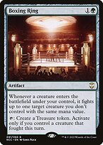 Boxing Ring (NCC-091) - rare - Foil