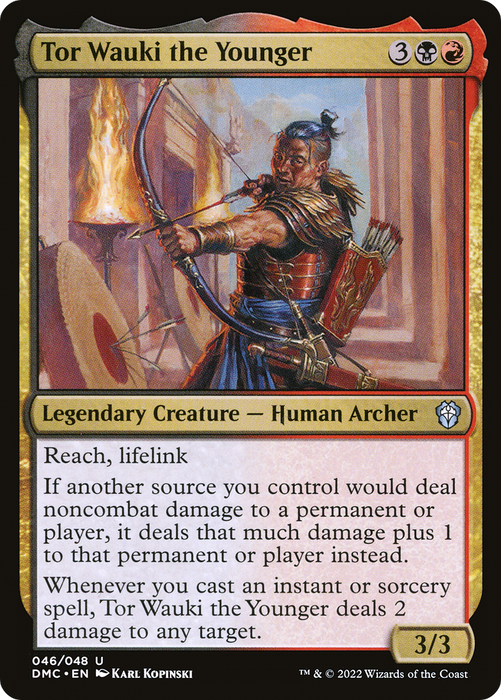 Tor Wauki the Younger (DMC-046) - uncommon - Foil