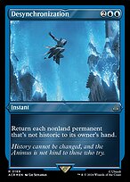 Desynchronization (ACR-189) - rare - Etched Foil