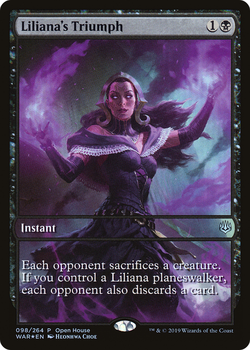 Liliana's Triumph (OHP-098) - uncommon - Foil