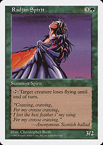 Radjan Spirit (5ED-320) - uncommon
