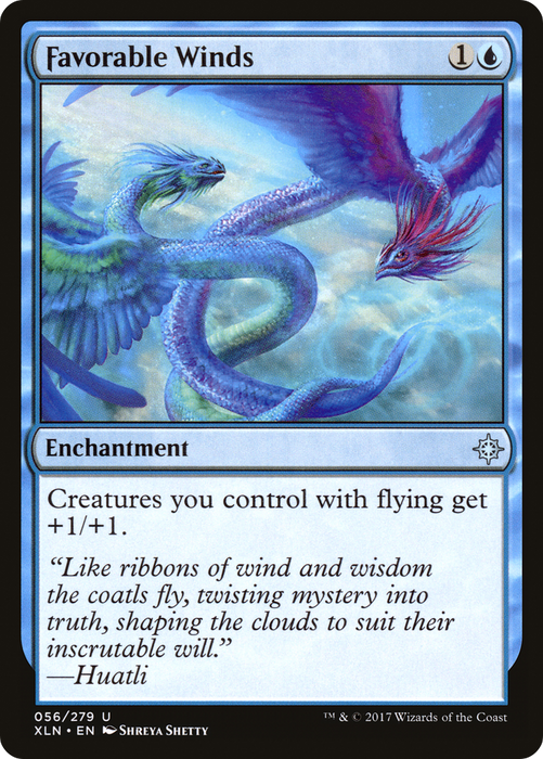 Favorable Winds (XLN-056) - uncommon - Foil