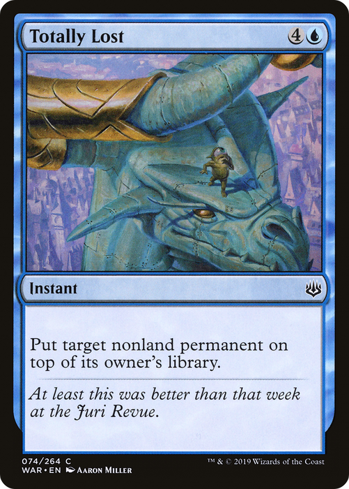 Totally Lost (WAR-074) - common - Foil