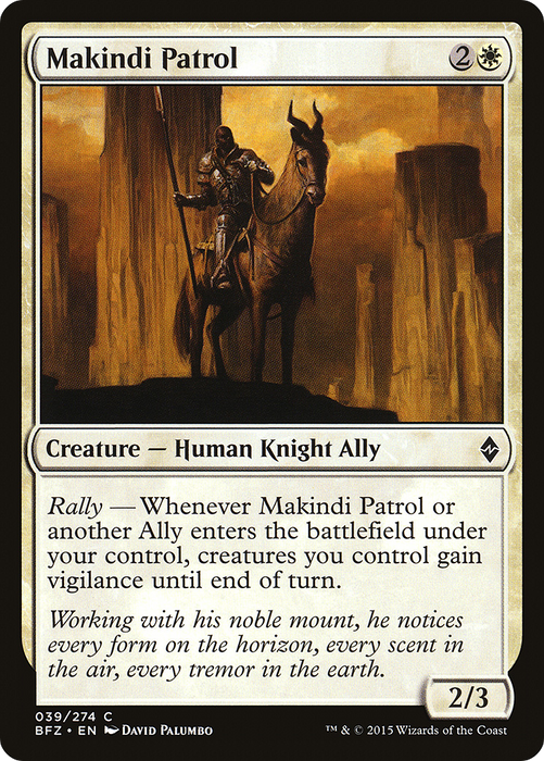 Makindi Patrol (BFZ-039) - common - Foil