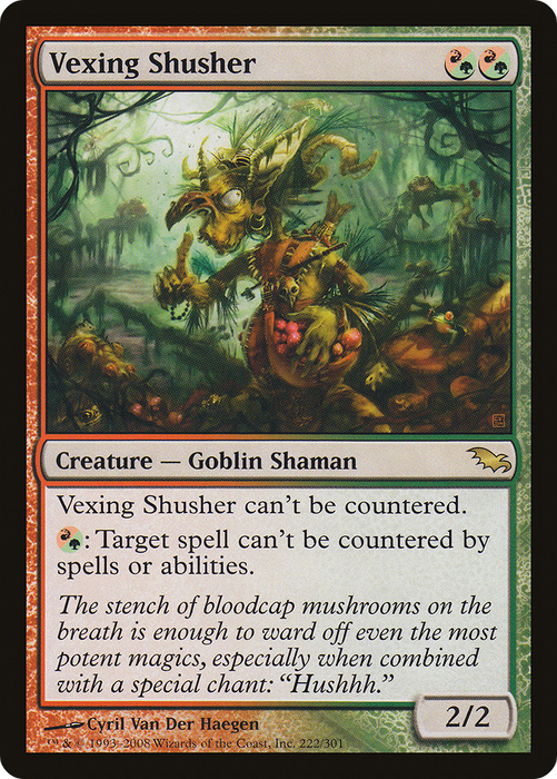 Vexing Shusher (SHM-222) - rare - Foil