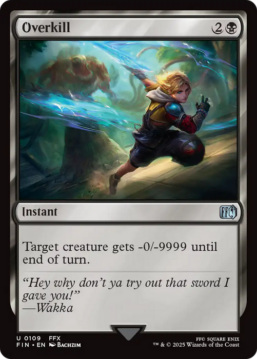 Overkill (FIN-109) - uncommon - Foil
