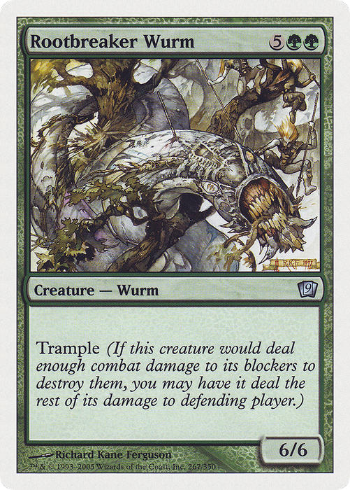 Rootbreaker Wurm (9ED-267) - uncommon
