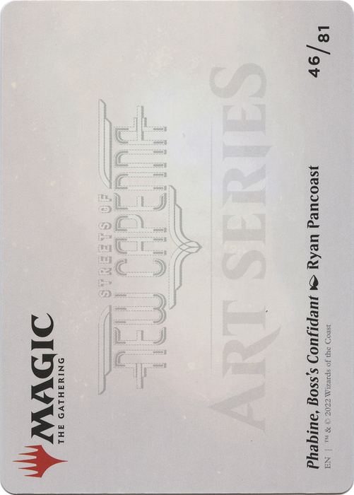 Phabine, Boss's Confidant // Phabine, Boss's Confidant (ASNC-046) - common (Borderless)