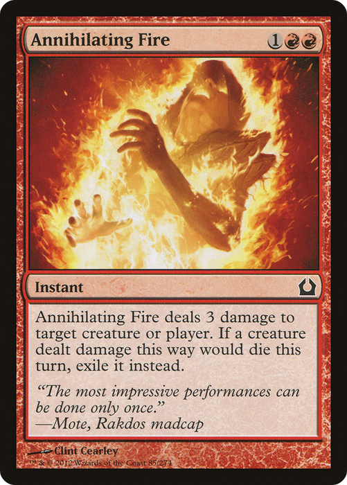 Annihilating Fire (RTR-085) - common - Foil