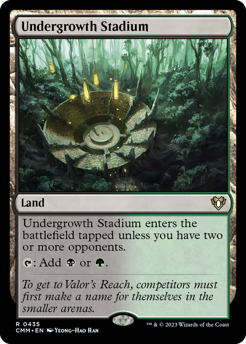 Undergrowth Stadium (CMM-435) - rare - Foil