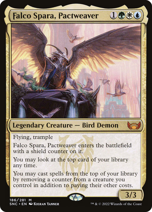 Falco Spara, Pactweaver (SNC-186) - mythic