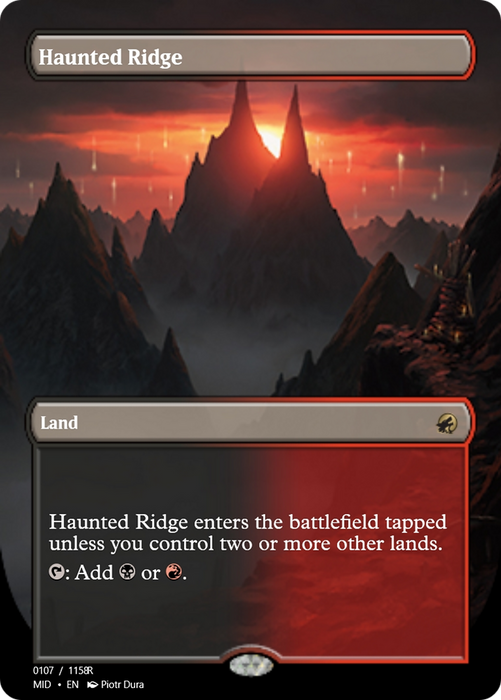 Haunted Ridge (PRM-94094) - rare - Foil